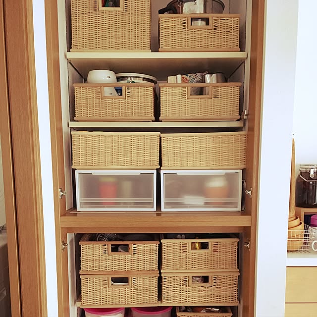 Kitchen,かご収納,無印良品 ituの部屋