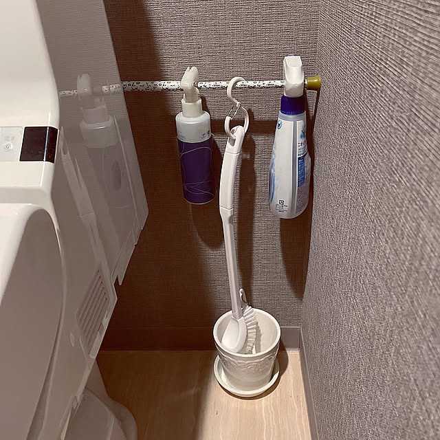 Bathroom,トイレ用品の収納,掃除道具の収納,マンション暮らし,住み替え,楽が好き betty2の部屋