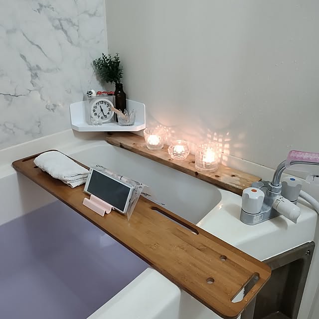 Bathroom,いいね！コメントありがとうございます☆,いいね、お返しができなくてごめんなさい。,賃貸でも楽しく♪,ダイソー Tの部屋