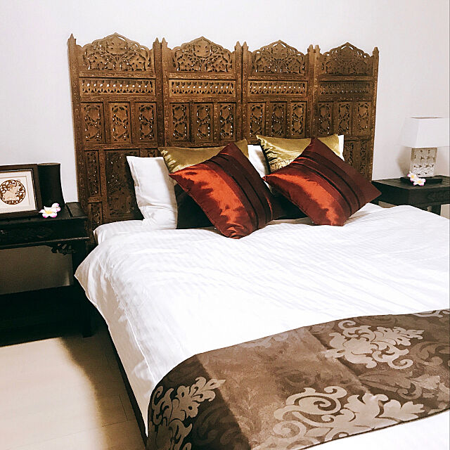 Bedroom,寝室,バリ風 ripuripuripuの部屋