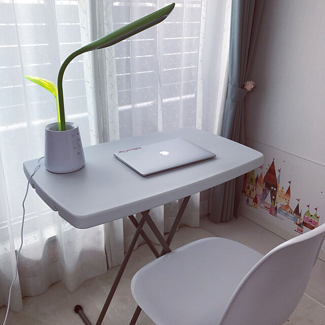 My Desk,仕事スペース,ナチュラル,椅子,テレワーク中,家で過ごす時間 rinhinaの部屋