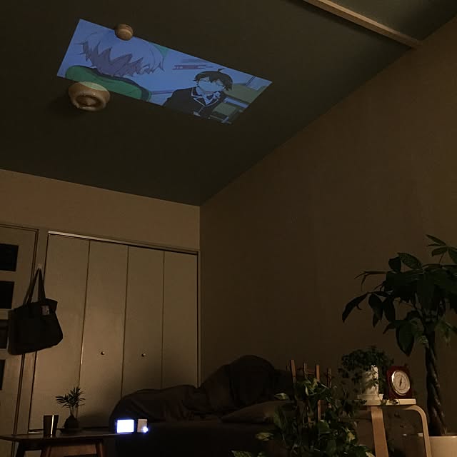 On Walls,一人暮らし,賃貸,プロジェクター umeji21の部屋
