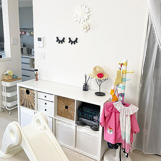 インテリア,ホワイトインテリア,夏休み,IKEA,ハンモック,My Shelf ROMAの部屋