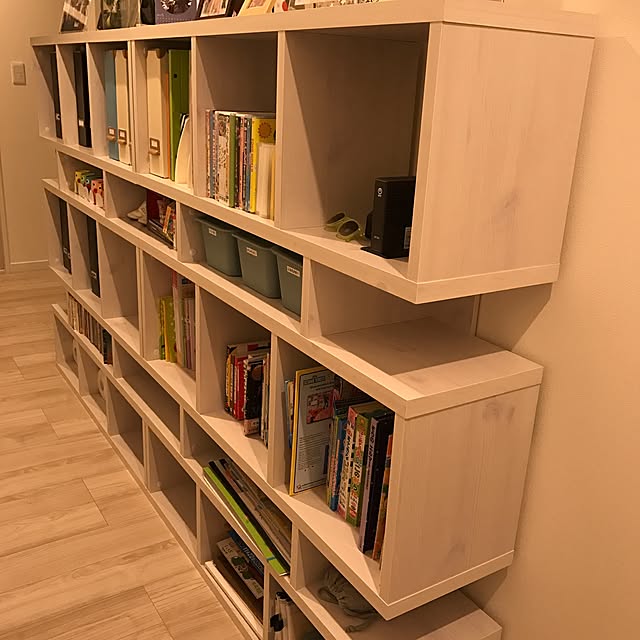 My Shelf,絵本収納,絵本棚,ダイソー,100均,ニトリ shi_iegramの部屋