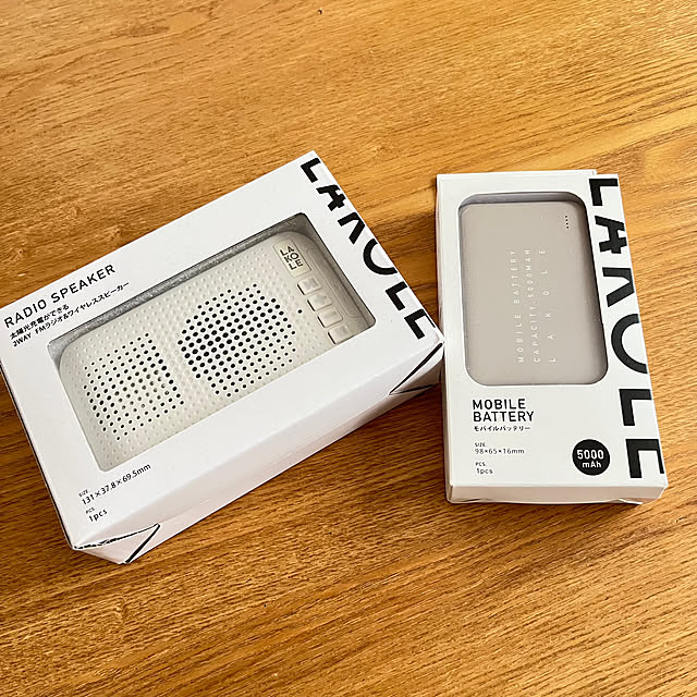 LAKOLE,ワイヤレススピーカー,太陽光充電,ラジオ,モバイルバッテリー,防災 akmama_khの部屋