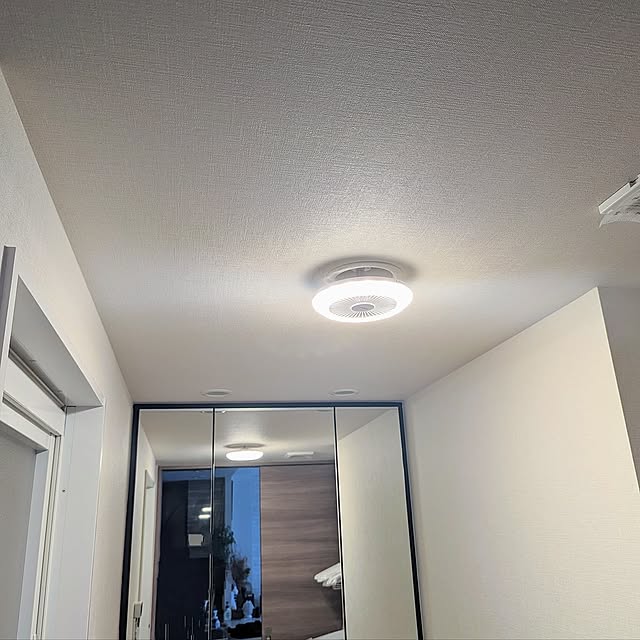 Bathroom,シーリングファン,サーキュレーター,高コスパアイテム mocamamaの部屋