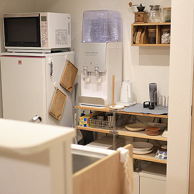 Kitchen,片付けやすい工夫,ナチュラル,ナチュラルインテリア,心地よい暮らし,おすすめアイテム,ゆるミニマリスト,マイルール,このカラーが好き！,無印良品,賃貸インテリア manmaの部屋