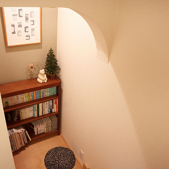 My Shelf,シンプルナチュラル,すっきり暮らしたい,おうち時間,北欧くらしの道具店,しろくま貯金箱,自分スペース,床の間,本棚のある暮らし yunohaの部屋