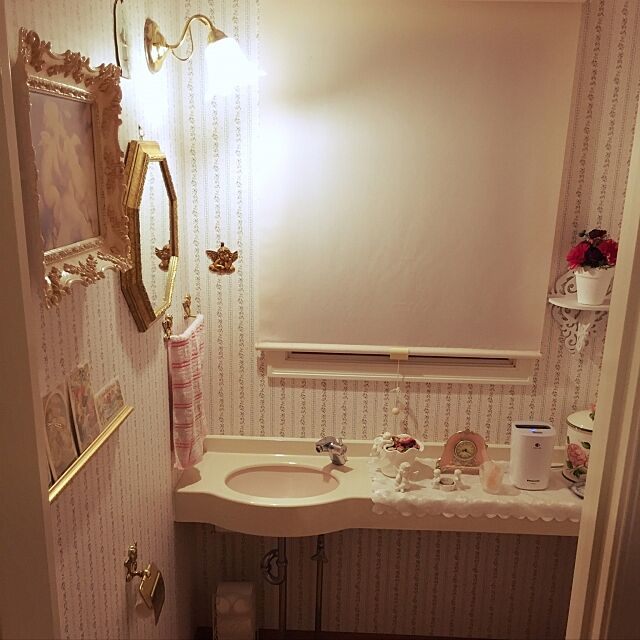 Bathroom,ヨーロピアン,アンティーク,クラシック Tsuyoshiの部屋