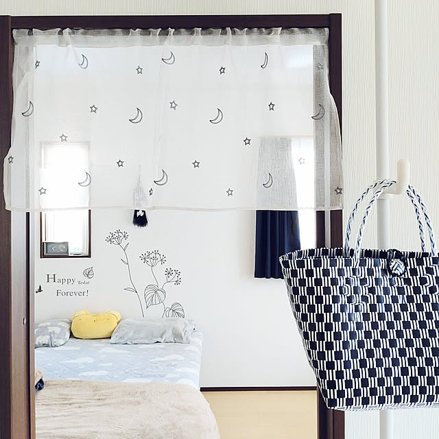 Bedroom,見てくださってありがとうございます,いいねいつもありがとうございます♡,のちほどゆっくりお邪魔します(*^^*),ダイソー,カフェカーテン mi-ya.hymの部屋