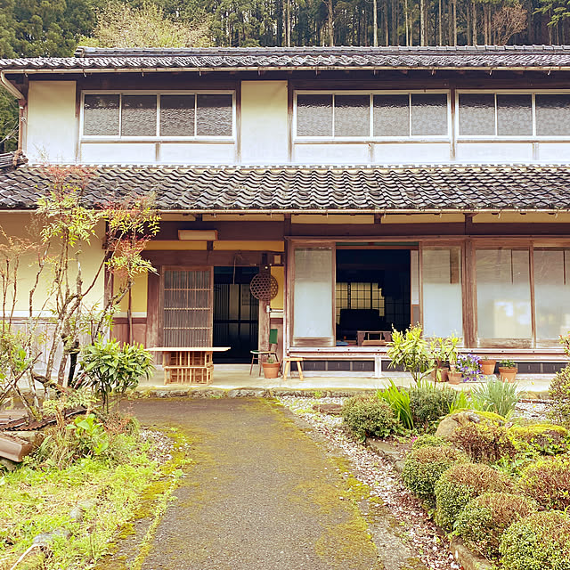 日本家屋,古民家暮らし,古民家,京都,土間のある暮らし,自然に近い暮らし,縁側,Entrance Ema_Mushikaの部屋