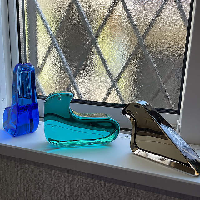 Iittala×minäperhonen,scope便,スコープ,scope version.R,イッタラ,窓辺,ittala,ミナペルホネン,イッタラ×ミナペルホネン,ガラスバード,バード,My Shelf tamaの部屋