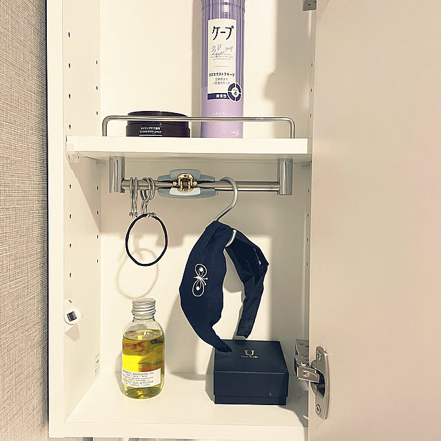 Bathroom,ミナペルホネン,吊り下げ収納,北欧インテリア,無印良品 mariの部屋