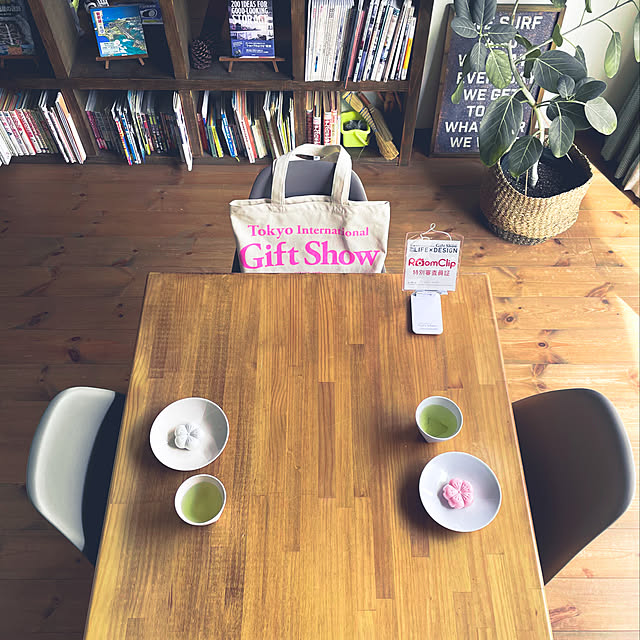 東京インターナショナルギフトショー,ギフトショー,ナチュラルインテリア,カフェスタイル,インスタ→ayumeans_123,男前インテリア,ブルックリンスタイル,ダイニングテーブル,My Desk au_meanの部屋