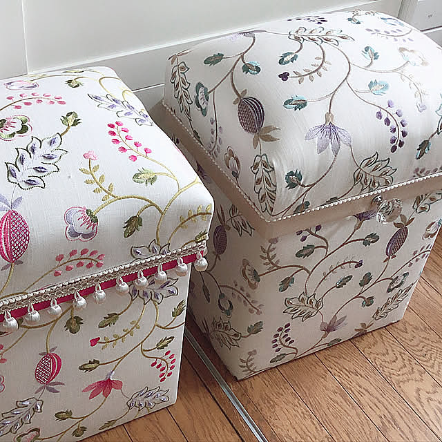 ナチュラル,ハンドメイド,ホワイトインテリア,Bedroom pinkhanachanの部屋