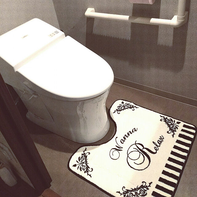Bathroom,1805新商品,2018.6.8,トイレマット,しまむら mayumiの部屋