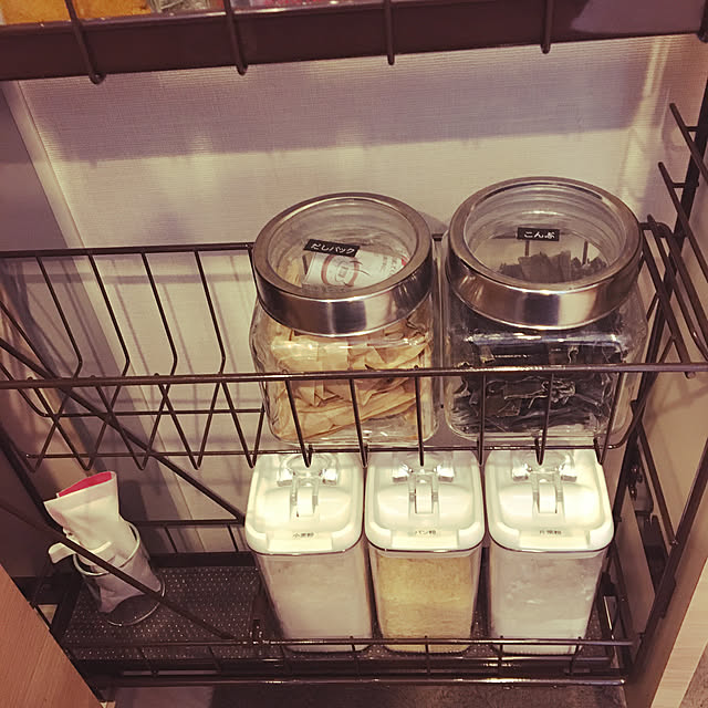 ナチュラル,北欧,マンション,ニトリ,ナチュラルインテリア,キッチン収納,Kitchen pipiの部屋