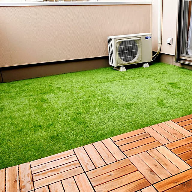 人工芝,人工芝の庭,人工芝diy,バルコニー,バルコニーのある暮らし,バルコニーDIY sai10.tokyoの部屋