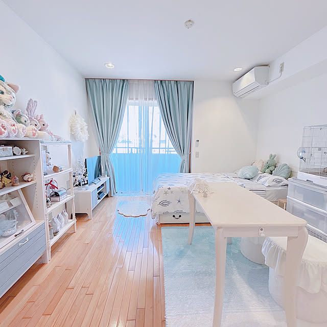 春の模様替え,ふたり暮らし,シェルモチーフ,フレンチカントリー,IKEA,ディズニー大好き,木の温もり,お気に入りの場所,癒し,ペットと暮らす家,ニトリ,Flancfranc,マリンテイスト,サリュ！,salut!,ブルーが好き♡,3coios,フランフラン,Overview Sephyの部屋