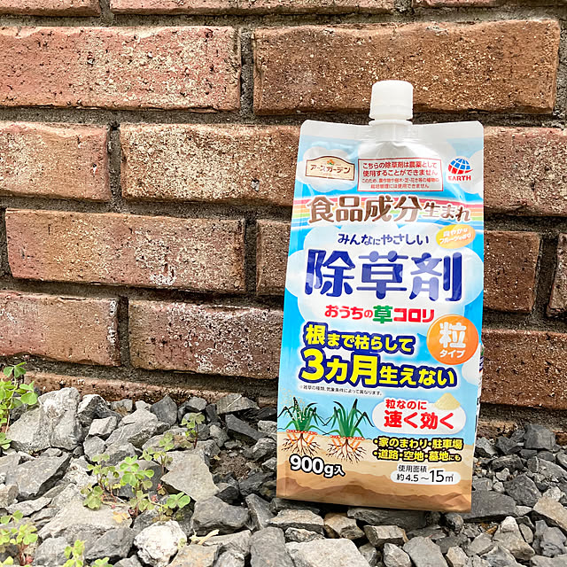 今年は楽し隊,庭のある暮らし,雑草との闘い,雑草,アース製薬,速く効く,根まで枯らす,粒タイプ,除草剤,草コロリ,暮らしのハンドブック2023,アースガーデン,除草,植物のある暮らし,ガーデニング,ガーデニングが好き,モニター投稿,Entrance yocchanの部屋