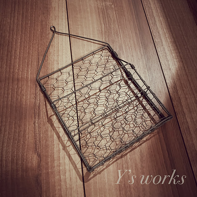 ワイヤークラフト,レターラック,レターラックDIY,My Shelf Ys_worksの部屋