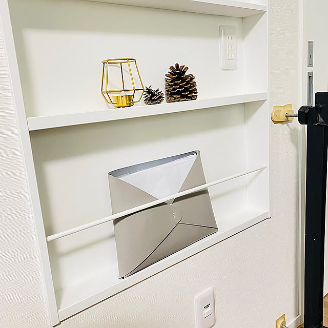 インテリア小物,ウォールポケット,小物収納,RoomClipの出逢いに感謝♡,仲良くしてもらえたらうれしいです♡,モノトーンインテリア,楽天購入品,モダンインテリア,スタイリッシュモダン,楽天roomに載せてます,Lounge m.Reikoの部屋