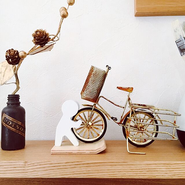 My Shelf,錆び,ミニチュア,自転車,犯人は旦那,スマホスタンド SAYOの部屋