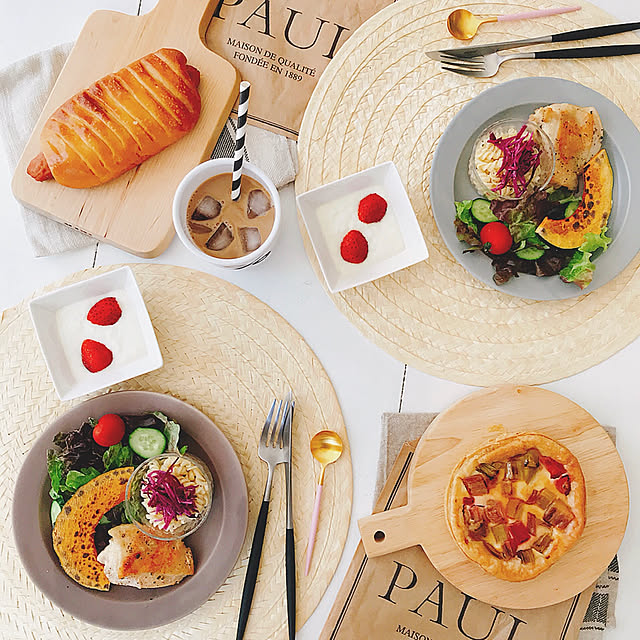My Desk,お家カフェ,お家ごはん,PAUL,クチポール,sakuzan,無印良品,アラビカタンブラー,朝食,IKEA saooo39の部屋