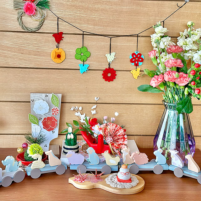 Entrance,お正月インテリア,可愛い♡,お気に入り☻,コメントお気遣いなく♡,小物たち♪,記録用☺︎,いいね！いつもありがとう(o^^o) n_k6369の部屋