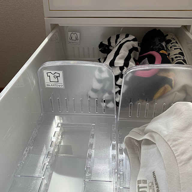 100均,セリア,ナチュラルインテリア,北欧インテリア,引き出し収納,ホワイトインテリア,クローゼット収納,衣装ケース,like-it,ライクイット,学用品収納,クローゼット,子供部屋,クローゼットシステム,Overview yamatomoの部屋