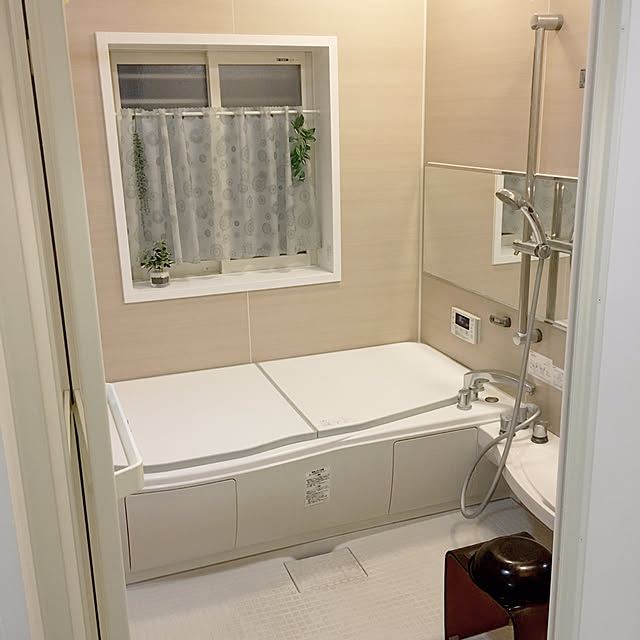 Bathroom,浴室,バスルーム,ホワイトインテリア,ダイソー,ホワイトシャビー,ナチュラルインテリア,暮らしを楽しむ,ナチュラルフレンチ,ナチュラル,インテリア,100均,ニトリ,セリア,たな makkyの部屋