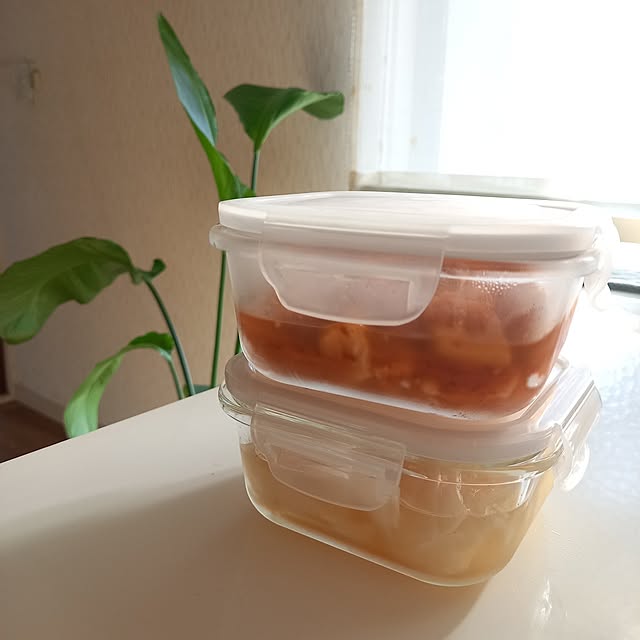 Kitchen,ニトリ,ガラス容器 rhuの部屋