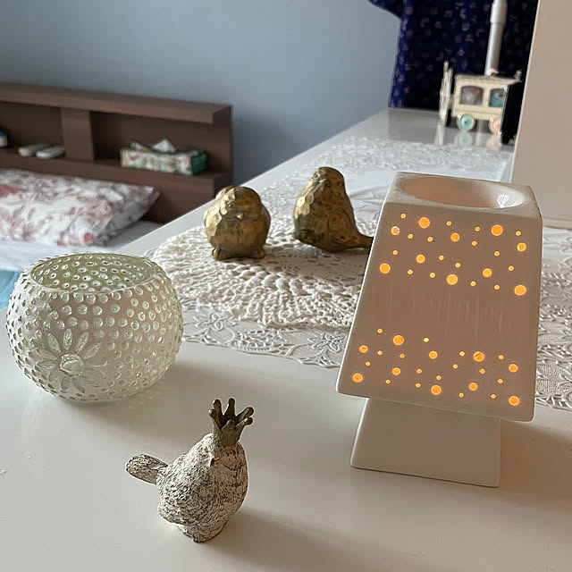 Bedroom,シャボンの香り,アロマキャンドル癒される♡,アロマキャンドル,こんにちは⑅◡̈* ❁,香りのある暮らし,いつもありがとうございますᵕ̤ᴗᵕ̤,こめんとはおきづかいなく♡ puriyuzuの部屋