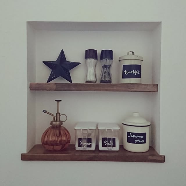 Kitchen,ニッチ,セリア,スター Reikoの部屋