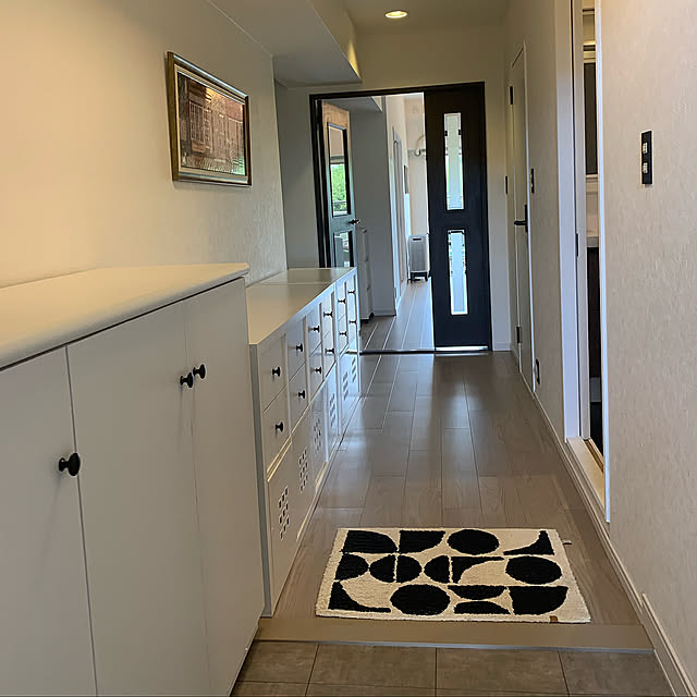 廊下,玄関,すっきり暮らす,アート,アートのある暮らし,サムトフト,Entrance Reiの部屋