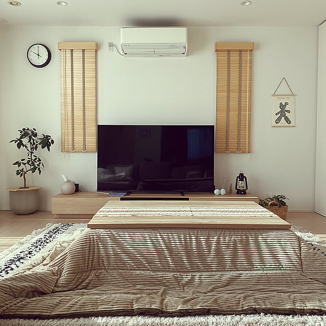 Lounge,テーブルランナー,こたつ,北欧,北欧インテリア,無印良品,ニトリ,ジャパンディスタイル,ジャパンディ Aoiの部屋