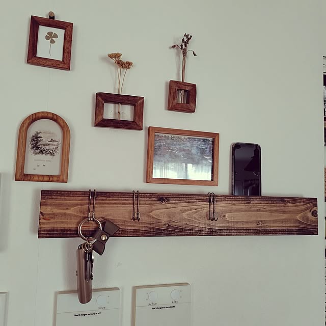 Lounge,木のある暮らし,1×4材でDIY,見て頂き感謝です♪ Ryokoの部屋