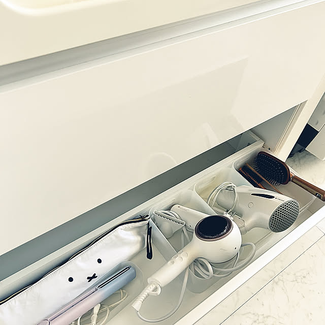 Bathroom,ミッフィー 同好会,ミッフィー のいる暮らし,無印良品,ドライヤー収納,北欧ナチュラル,イベント参加,すっきり暮らす,暮らしを整える,フォロワーの皆様に感謝! asasouの部屋