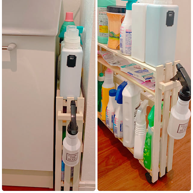 隙間収納,DIY,100均,ハンドメイド,My Shelf aminaの部屋