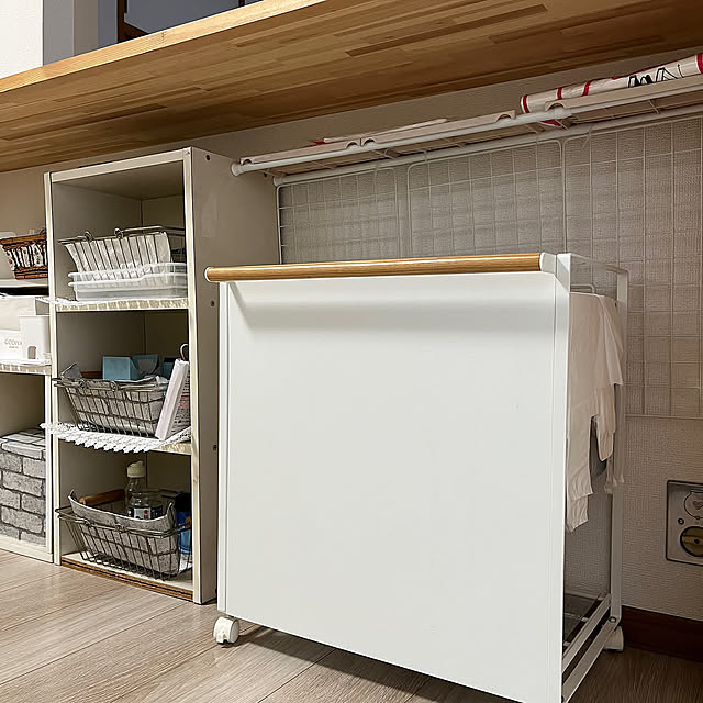 Kitchen,長い話でごめんなさい,レジ袋,イベント参加,突っ張り棒で棚,新聞紙でゴミ箱,新聞紙活用,山崎実業 分別ダストワゴン,タワー tower,ごみ箱,暮らしを楽しむ,おうち時間 miyakoの部屋