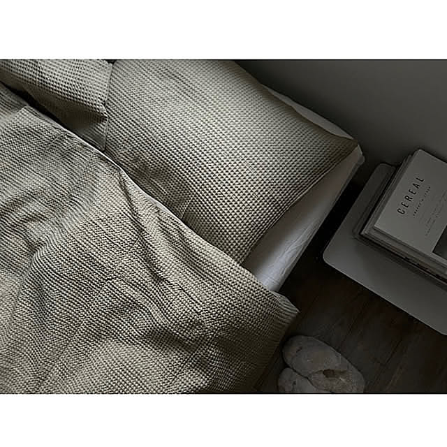 Bedroom,枕カバー,海外インテリア,H&MHome 10yun25の部屋