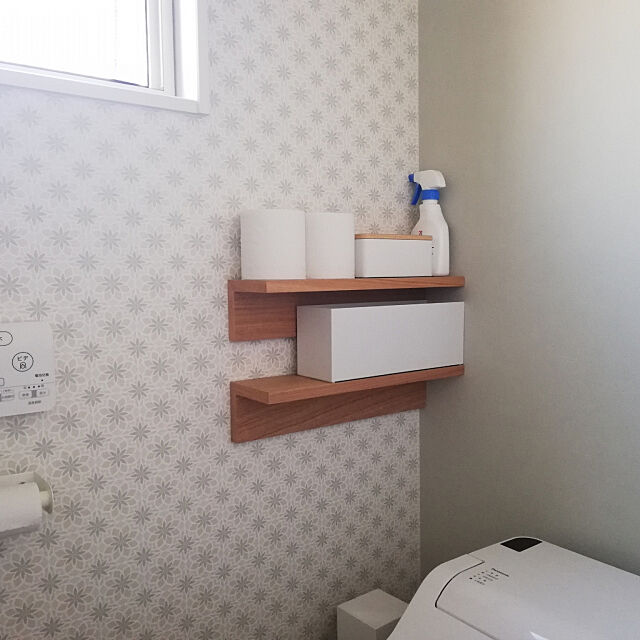 Bathroom,IKEA,ナチュラル,北欧,無印良品 壁に付けられる家具,無印良品,山崎実業 jun_y32_homeの部屋