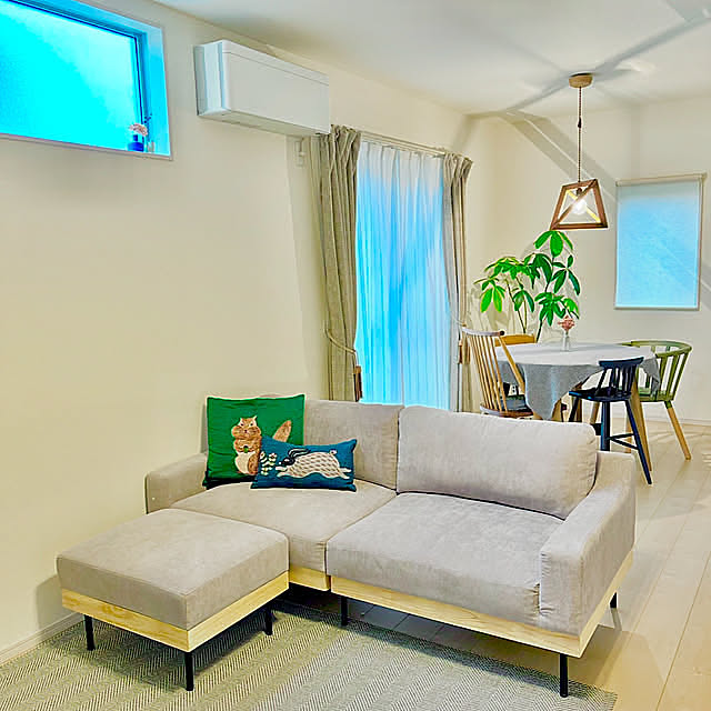 Lounge,ソファーのある暮らし,ソファ,シンプルな暮らし fee...の部屋