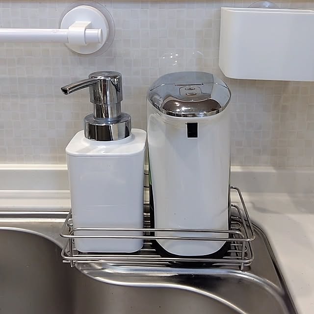 買ってよかったもの,食器用洗剤,洗剤ディスペンサー,ニトリ,シンプルインテリア,Kitchen,いいね！ありがとうございます◡̈♥︎ akoaの部屋