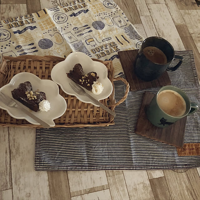 ガトーショコラ,バレンタイン,手作りおやつ,コーヒー好き,コーヒータイム,好きな風景,こどものいる暮らし,ダルトン,niko and…,いつもありがとうございます♡,子どもと暮らす,マグカップ,セリア,Lounge chococoの部屋