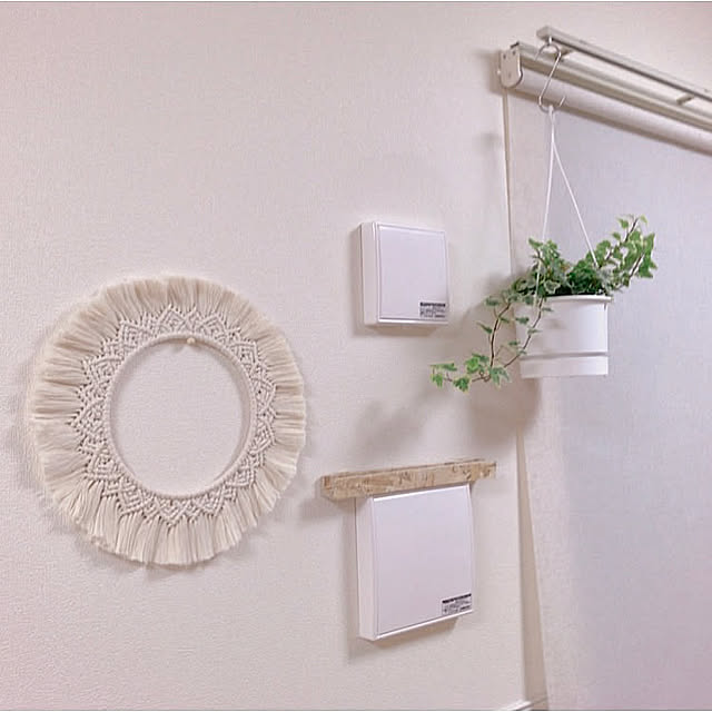 観葉植物,自然素材,ナチュラル,BOHO,boho styleに憧れる,マクラメリース,マクラメ,ハンドメイド,ディスプレイ,インテリア,Lounge きーちゃんの部屋