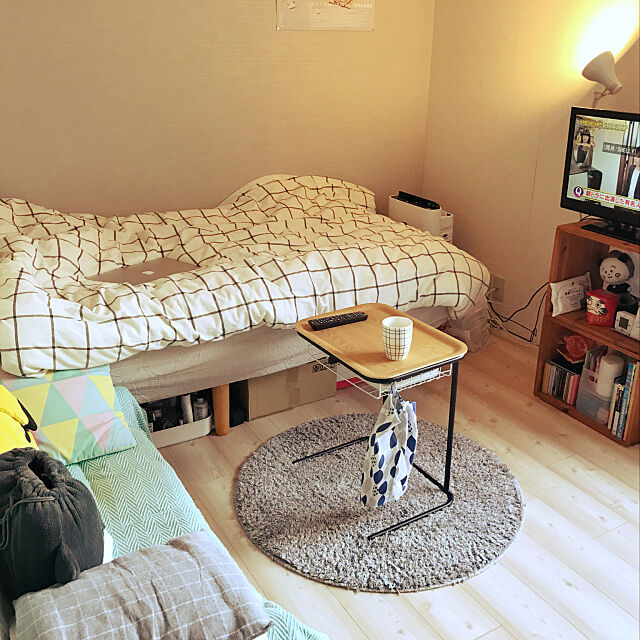 Lounge,一人暮らし,6畳,無印良品,ナチュラル xiuxiuの部屋