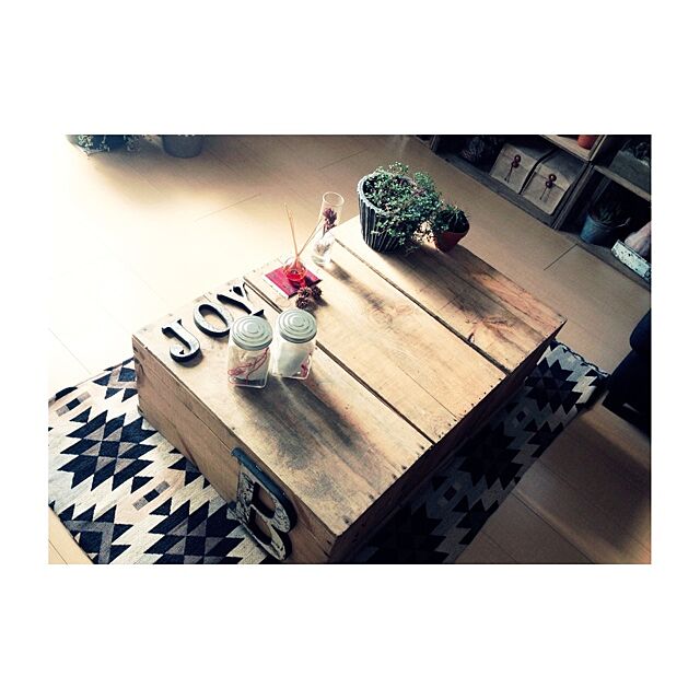 My Desk,りんご箱 MMの部屋