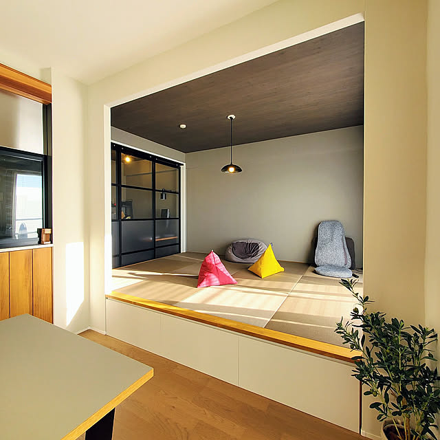 Lounge,わたしの暮らしアワード,和室,小上がり,美草,キッズスペース,イベント参加,マンションリノベーション,収納スペース,書斎 iamuchidaの部屋