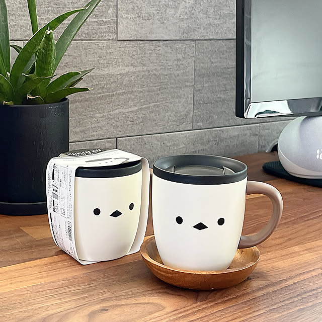マグカップ,保温保冷,タンブラー,シマエナガ,デコホーム,ニトリデコホーム,ニトリ,買ってよかったもの,建売住宅,フォローすごく嬉しいです♡,いいね、いつもありがとうございます♡,いつも見てくださって、感謝です♡,建売住宅でも自分らしく,建売だけど心地よく,My Desk cotoriの部屋